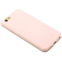 Evelatus Apple iPhone 6 / 6s Nano Silicone Case Soft Touch TPU Pink Sand