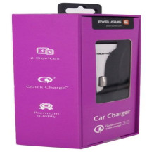 Evelatus - Evelatus Quick Car Charger QCC02 White Evelatus - Evelatus Quick Car Charger QCC02 White