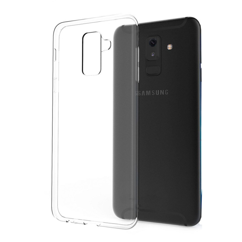 „Evelatus“ „Samsung Galaxy A6 Plus 2018“ skaidrus silikoninis dėklas 1,5 mm TPU permatomas