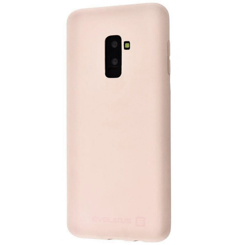 Evelatus Samsung Galaxy A6 Plus 2018 Silicone Case Pink Sand