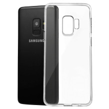„Evelatus“ „Samsung Galaxy S9“ skaidrus silikoninis dėklas, 1,5 mm TPU, permatomas