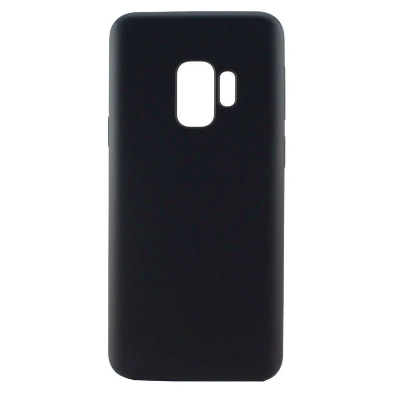 „Evelatus“ „Samsung S9 Nano“ silikoninis dėklas, minkštas lietimui, TPU, juodas