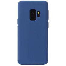 Evelatus Samsung Galaxy S9 Nano Silicone Case Soft Touch TPU Midnight Blue