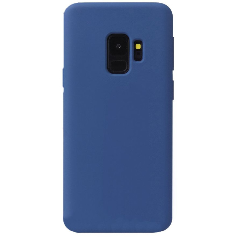 Evelatus Samsung Galaxy S9 Nano Silicone Case Soft Touch TPU Midnight Blue