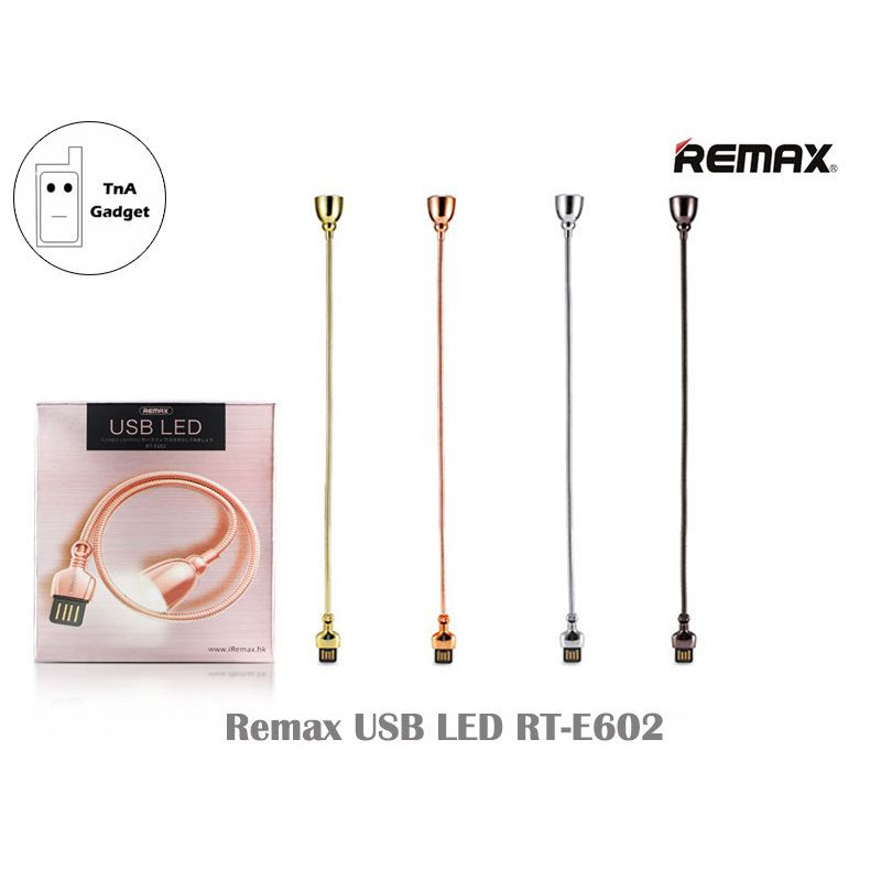 Remax Universal Star Series LED Hose Lamp RT-E602 Gold