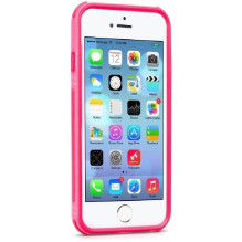 Hoco Apple iPhone 6 Moving Shock-proof Silicon Bumper Pink