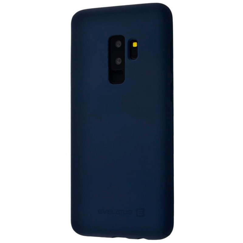 Evelatus Samsung Galaxy S9 Plus Silicone Case Midnight Blue