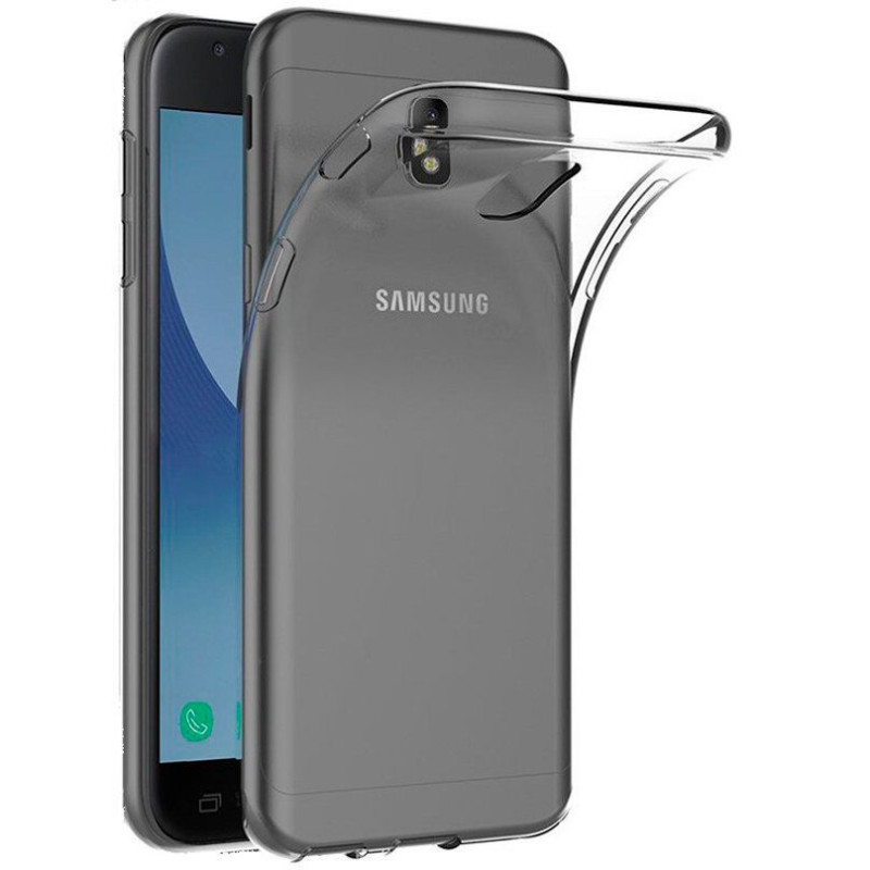 „Evelatus“ Samsung Galaxy J3 2017 J330 silikoninis dėklas 1,5 mm TPU skaidrus
