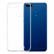 „Evelatus Huawei Y6 2018“ skaidrus silikoninis dėklas 1,5 mm TPU permatomas
