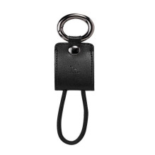 Hoco Apple iPhone Datu kabelis HQ UPL19 KEY CHAIN PORTABLE CHARGE CABLE BLACK