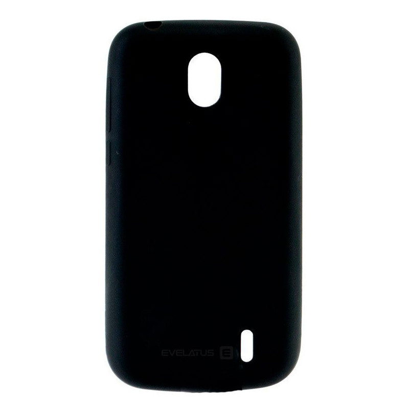 Evelatus Nokia 1 2018 Silicone Case Black