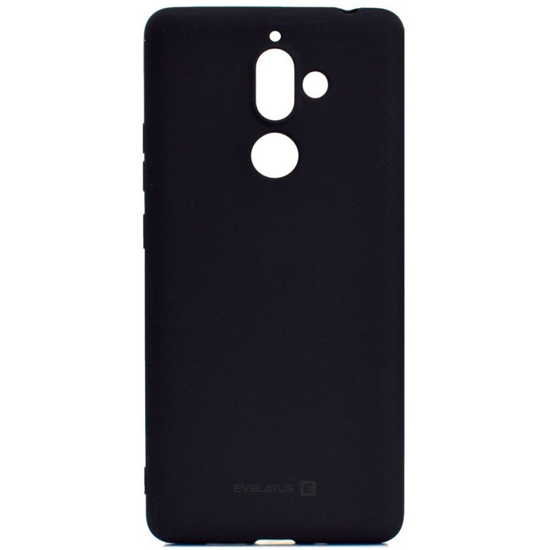 Evelatus Nokia 7 Plus Nano Silicone Case Soft Touch TPU Black