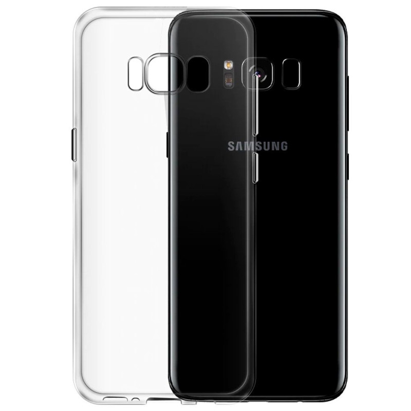 Evelatus Samsung Galaxy S8 Plus Clear Silicone Case 1.5mm TPU Transparent