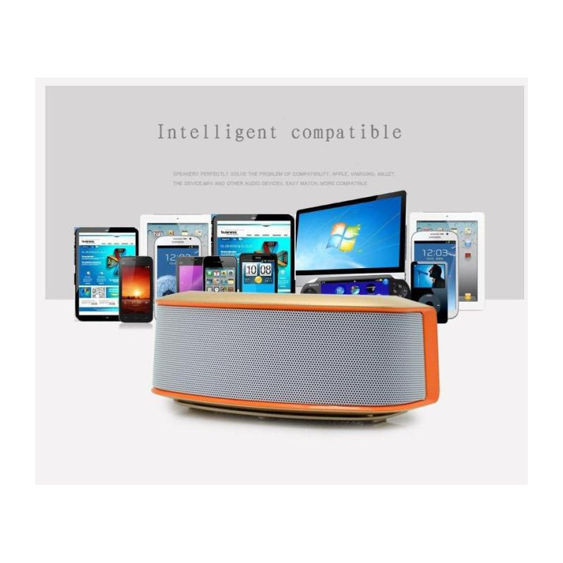 Jiteng universalus Bluetooth garsiakalbis E-312 Orange