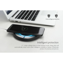 „Nillkin Universal Magic Disk IV“ belaidis įkroviklis, juodas