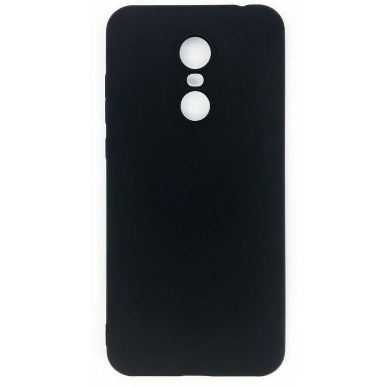 Evelatus Xiaomi Redmi 5 Plus Nano Silicone Case Soft Touch TPU Black
