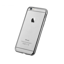 Devia Apple iPhone X blizgučiais dengtas minkštas dėklas, juodas