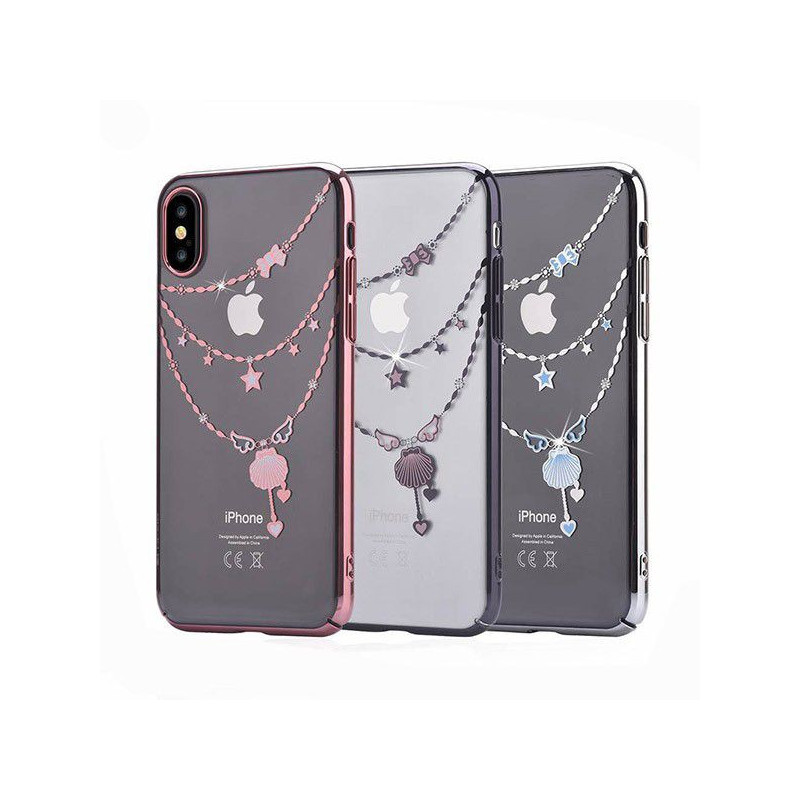 Devia Apple iPhone X Crystal Shell Case Red