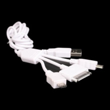 OMEGA Universal Universal Charger KIT 3in1 White