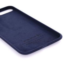 Evelatus Apple iPhone 7 Plus / 8 Plus Premium Soft Touch Silicone Case Midnight Blue