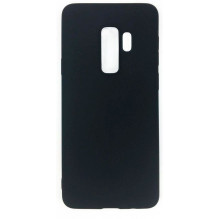 Evelatus Samsung S9 Plus Premium Soft Touch Silicone Case Black