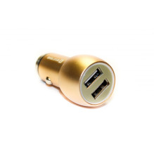 Evelatus - Car Charger ECC01 GOLD 2USB port 3.1A with stainless steel escape tool Gold Evelatus - Car Charger ECC01 GOLD 2USB port 3.1A with stainless steel escape tool Gold