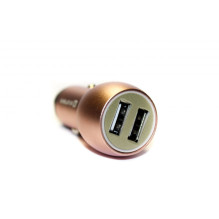 „Evelatus“ universalus automobilinis įkroviklis ECC01 PINK 2USB 3.1A su nerūdijančio plieno ištraukimo įrankiu, rožinis „Evelatus“ universalus automobilinis įkroviklis ECC01 PINK 2USB 3.1A su nerūdijančio plieno ištraukimo įrankiu, rožinis