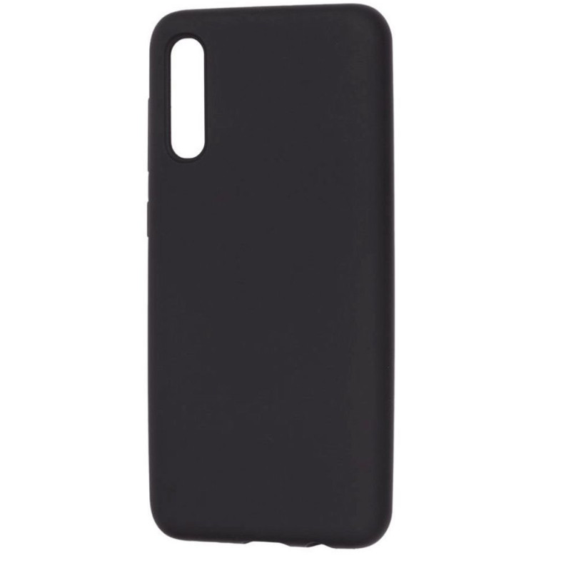 „Evelatus“ „Samsung A70“ silikoninis dėklas, juodas