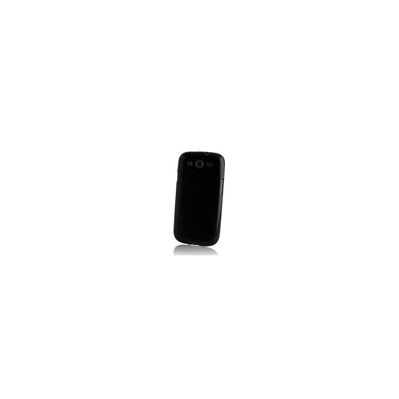 Huawei Y7 2019 dėklas, juodas, su silikoniniu dėklu