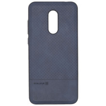 Evelatus Xiaomi Redmi 5 Plus TPU case 1 with metal plate (possible to use with magnet car holder) Blue