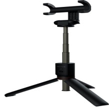 Evelatus Selfie Stick Tripod SST01 with Wireless Remote Control Black