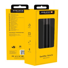 Evelatus - „Evelatus“ asmenukių lazda su monopodu ESS02, juoda su „Bluetooth“