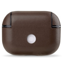 „Evelatus“ odinis apsauginis dėklas „Apple AirPods Pro“, rudas „Evelatus“ odinis apsauginis dėklas „Apple AirPods Pro“, rudas