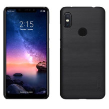 „Nillkin Redmi Note 6 Pro“ matinis apsauginis dėklas, juodas „Nillkin Redmi Note 6 Pro“ matinis apsauginis dėklas, juodas