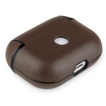 Evelatus Apple AirPods Pro Leather Protective Case Brown