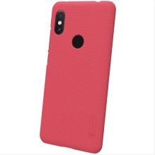 Nillkin Redmi Note 6 Pro Super Frosted Shield Case Red Nillkin Redmi Note 6 Pro Super Frosted Shield Case Red