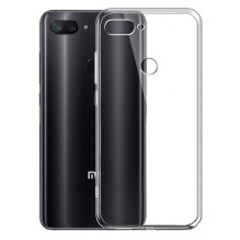 iLike Xiaomi Mi 8 Lite itin plonas 0,5 mm TPU dėklas, skaidrus