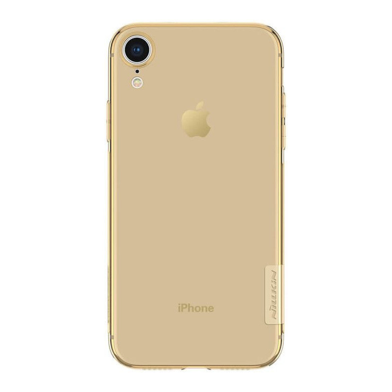 „Nillkin“ „Apple iPhone XR“ „Nature“ TPU dėklas, auksinis