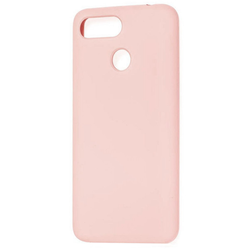 Evelatus Xiaomi Redmi 6 Nano silikoninis dėklas, minkštas lietimui TPU, rausvo smėlio spalvos