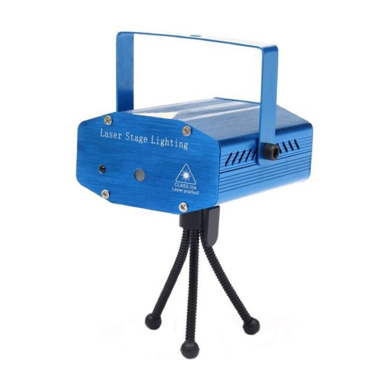 KL Mini lazerinis scenos apšvietimo projektorius CB01 raudonas ir žalias su FIGURE