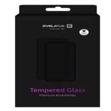 „Evelatus Apple iPhone 12 Pro Max 6.7“ 2.5D pilnai apsauginis stikliukas su antistatiniu stikliuku ir „Japan Glue“ stikl