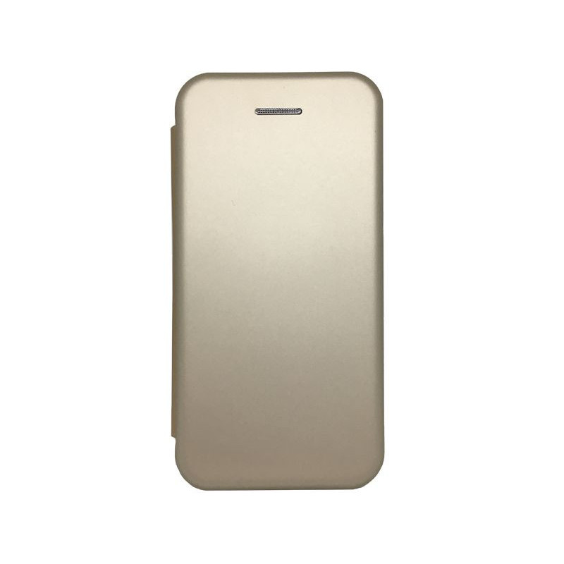 Evelatus Samsung Galaxy A6 Plus 2018 Book Case Gold