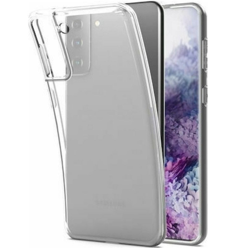 „Evelatus“ „Samsung Galaxy S21 Plus“ skaidrus silikoninis dėklas, 1,5 mm TPU, permatomas