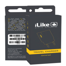 iLike iLike Travel Charger ITC01 Black iLike iLike Travel Charger ITC01 Black