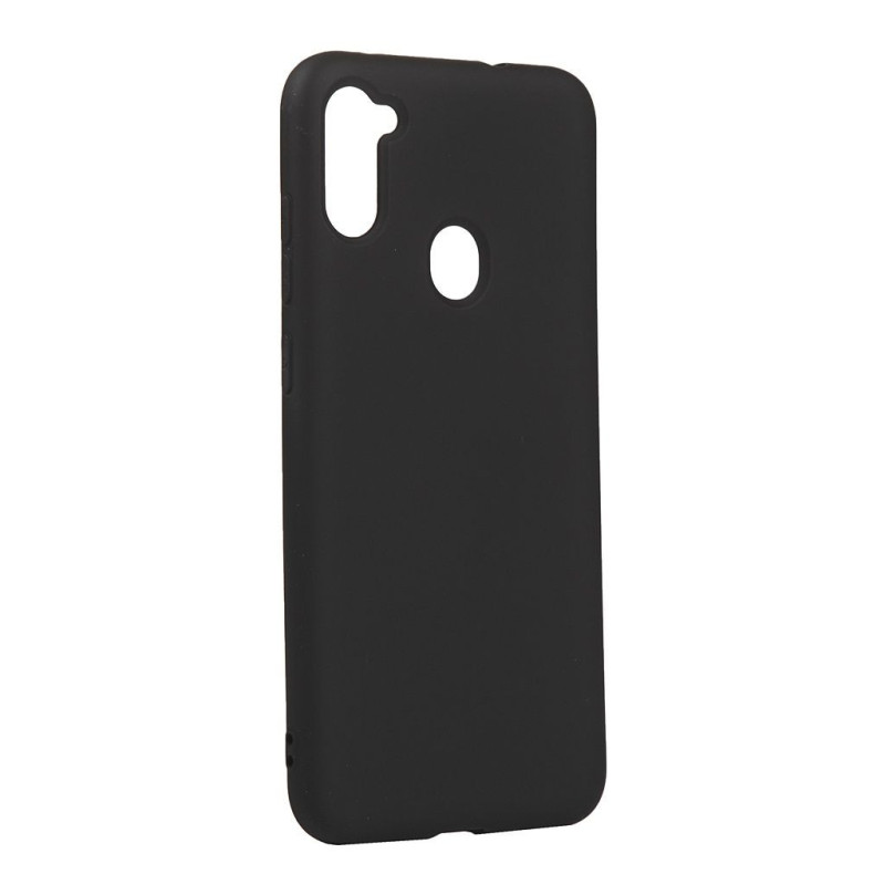 Evelatus Samsung Galaxy A11 Nano Silicone Case Soft Touch TPU Black