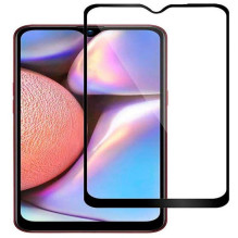 „Evelatus Samsung Galaxy A20s 2.5D“ pilnai apsauginis stiklas su antistatiniu stikliuku ir „Japan Glue Glass“