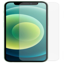 „Evelatus Apple iPhone 12 mini 5.4“ matinis 2.5D šilkinis dėklas, antistatinis, su „Japan Glue“ stiklu