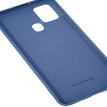 Evelatus Samsung Galaxy A21s Nano Silicone Case Soft Touch TPU Blue