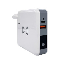 Evelatus Travel adapter Wireless Charger EWC06 White Evelatus Travel adapter Wireless Charger EWC06 White