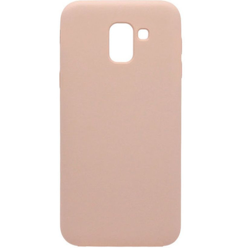 Evelatus Samsung J6 Plus Silicone Case Pink Sand